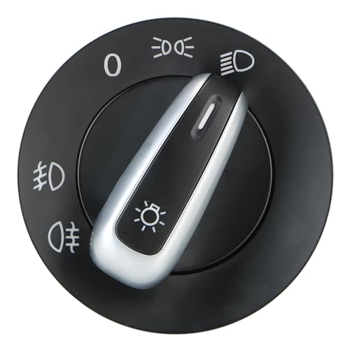 WwwBaoF8 Scheinwerfer Nebel Licht Lampe Knopf Steuerschalter Für VW Golf 5 6 GTI Mk5 Mk6 Jetta 5 6 Passat B6 Touran Tiguan-5ND941531A,EIN Reparatursatz für den Steuerschalter