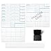 National Gun Trusts - Made in USA - FD-258 Fingerprint Card Kit Full 2025 (6 Cards + 1 Practice Card) w/Reusable Ink Pad, Correction Tabs, Instructions