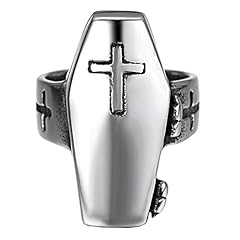coffin cross Silver