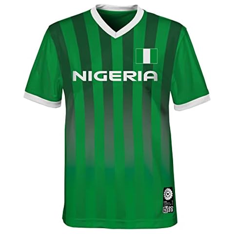 Official Nigeria Women's World Cup Shirt, Green Cover