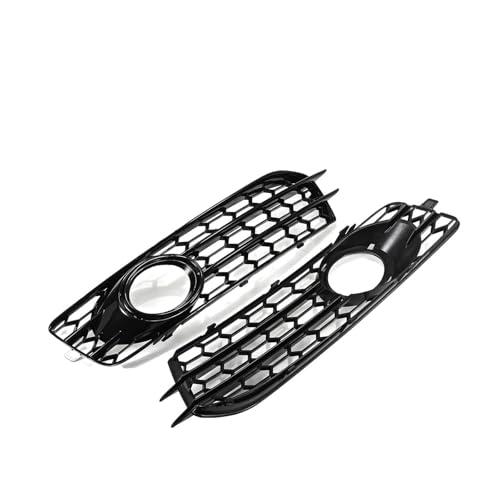 Rejillas de luz antiniebla con detalle cromado de alta resistencia para Audi A3 8P S-Line