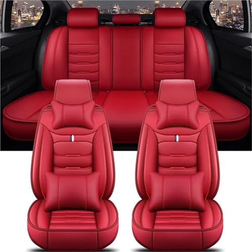 Housse de siège voiture universelle rouge pour Civic CRV et Jazz protection auto