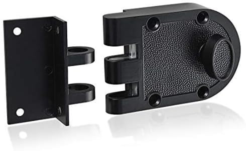 Jimmy Proof Deadbolt Lock with Keyed (Black)