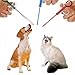 Grevosea 3 Pcs Pet Pill Shooter, Cat Pill Shooter with Soft Tip Pill Popper for Cats Dogs Pill Pusher Feeding Tool Accessories for Small Animals (Red, Blue, Green)