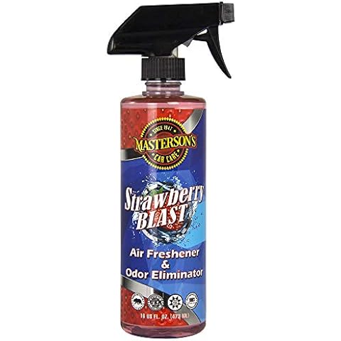 Masterson's Car Care Strawberry Blast Air Freshener Cover