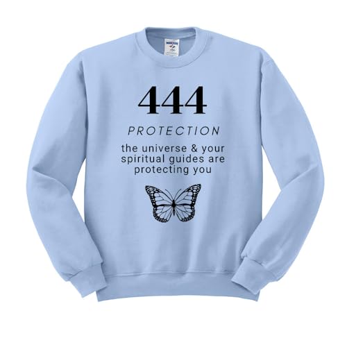 TeesAndTankYou Angel Numbers 444 Sweatshirt Unisex