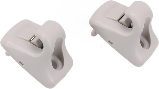 Plastic Sun Visor Clip Support with OE 85235C9000 for Hyundai i20 2008-2015 Elantra 2017 Creta 2015-2017 Sonata 2015-2018 Interior Trim Part