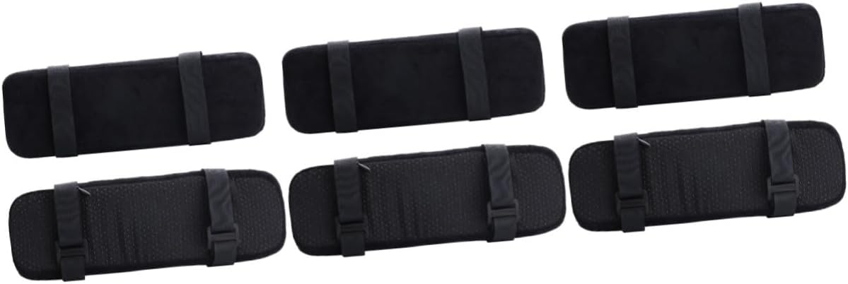 Lurrose 3pairs Elastic Armrest Pad for Office Chairs Memory Sponge Cushion Comfortable Elbow Support for Home Office
