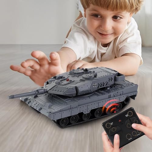 Voiture RC rechargeable à rotation 360° et batterie durable pour courses de char télécommandé - 3