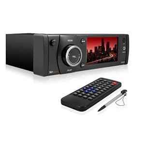 XO Vision XO1936 3.5-Inch Wide Touch Screen In-Dash DVD Receiver