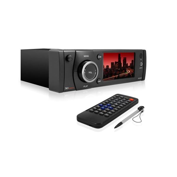 XO Vision XO1936 3.5-Inch Wide Touch Screen In-Dash DVD Receiver