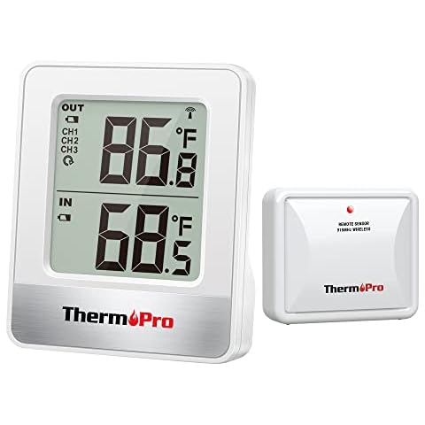 ThermoPro Wireless Indoor Outdoor Thermometer TP200B Cover