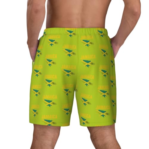 Bañador de hombre casual con diseño hawaiano de Jamaica para caminar 3