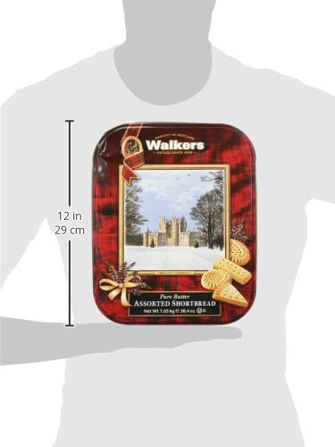 Walkers Pure Butter Assorted Shortbread Cookie, 58.4 Oz