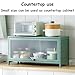 JSDMBD Kitchen Storage Cupboard, Pantry and Freestanding Cupboards, Dustproof and Easy to Clean, Kitchen Island for Spices, Pots and Pans, Storage Shelf for Kitchen, Living Room and Dinning Room