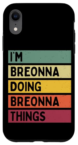 I'm Breonna Doing Breonna Things �ʔ������� �X�}�z�P�[�X iPhone XR �p