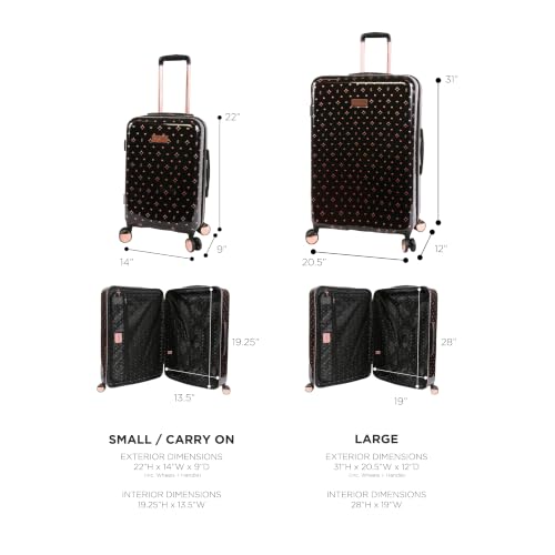 Juicy Couture Arwen 2pc Hardside Spinner Luggage Set by Juicy Couture - Used condition - Image 4
