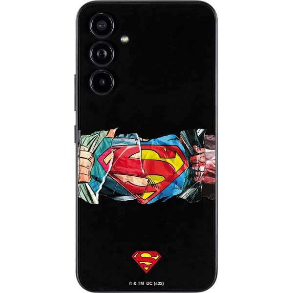 Skinit Phone Decal Skin Compatible with Samsung Galaxy A54 5G - Officially Licensed Warner Bros Superman S Shield Design
