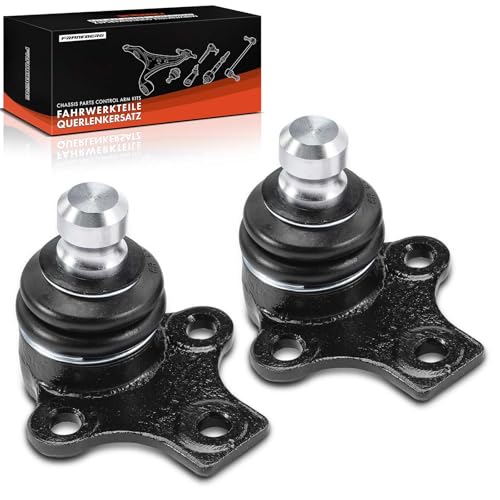Frankberg 2x Ball Joint Assembly Control Arm Front Rear Compatible with Cordoba 6K1 6K2 1993-2009 Golf III 1H1 1991-1997 J.e.t.t.a II 165 19E 1G2 1984-1992 Replace# 357407365