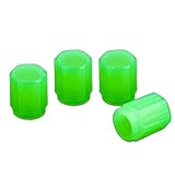 Woniyal 4 Piezas Tapones de Válvula para Mercedes-Benz W177 Classe A 2018+, Válvula de Neumático Fluorescentes Antipolvo Tapas de Neumático Llantas