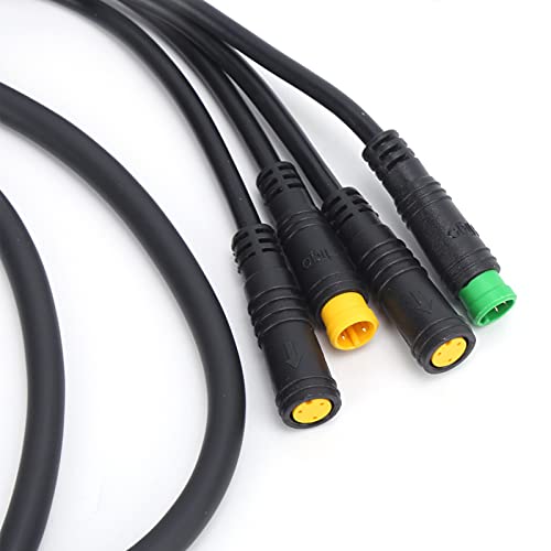 Cabo Elétrico 1t4, Cabo de Extensão de Sensor de Engrenagem à Prova D'água, Conector Macho de 8 Pin