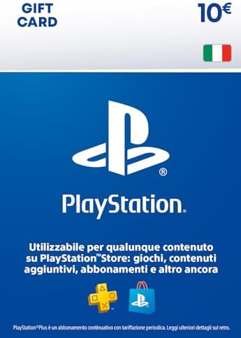 PlayStation Store Gift Card 10 EUR | PSN Account italiano | PS5/P...