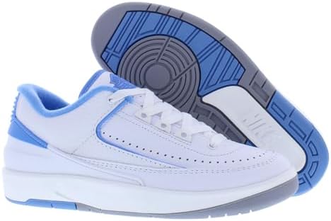 Jordan Big Kid's Air 2 Retro Low White/University Blue (FJ6968 104