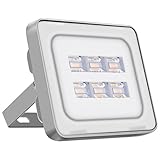 ★【IP65 impermeable al aire libre】 Iluminación Exterior el sellado del producto es perfecto. Adecuado para iluminación exterior, jardines, plazas, vallas publicitarias, fábricas, muelles, estadios y otros lugares donde se requiere iluminación. El producto está equipado con un soporte de metal ajustable que se puede montar en techos, paredes, pisos, etc. ajustando diferentes ángulos. Tenga en cuenta que los reflectores no se pueden usar en el agua.