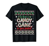 Is That A Candy Cane In Your Pocket Pull de Noël laid T-Shirt