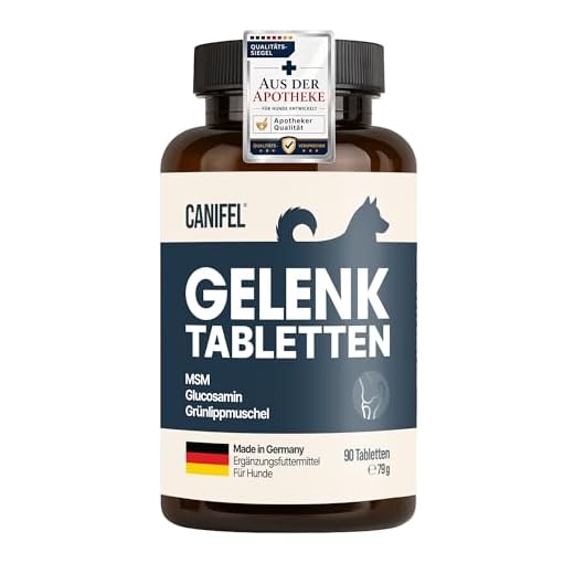 Hochdosierte Gelenktabletten für Hunde