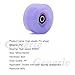 4 Pack oller Skate Wheels Quad Skates/Skateboarding Replacement Wheel for Indoor/Outdoor Skating 82A PU Pulley Accessory,Purple,