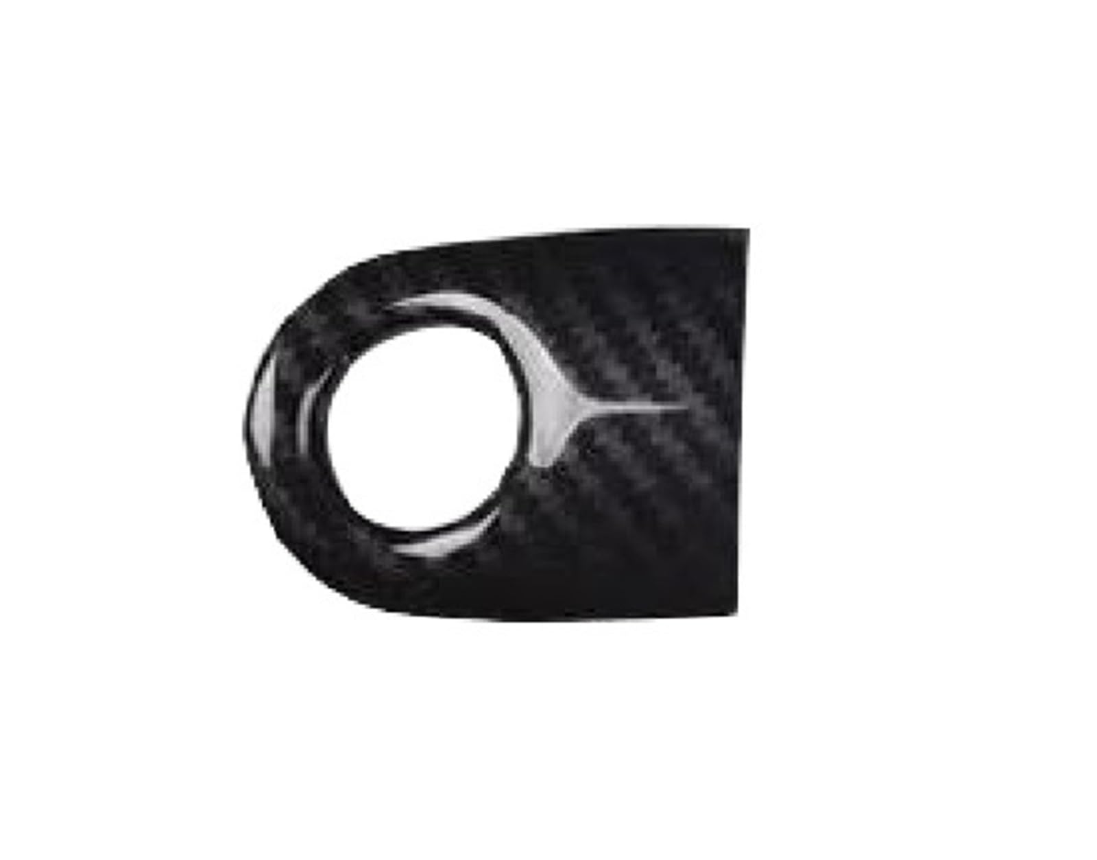 OOPUHKSY for Smart 451 for Fortwo Car Passenger Door Handle Interior Sticker Decorative Accessories (1)