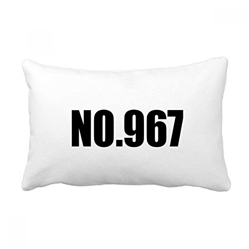 Coussin multicolore numéro 967 oreiller lombaire déhoussable grand format 40x60 - 2