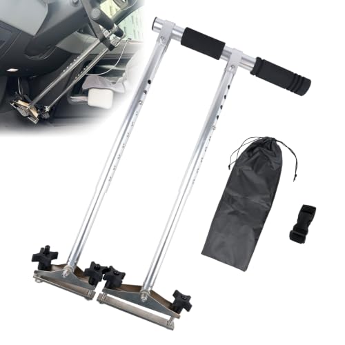 GCKAE Hand Controls for Disabled Drivers, Portable Handicap Driving Hand Controlled Drive Assist for Injured, Left or Right Hand Both Available, Adjustable Length with Storage Bag