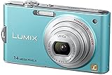 Zoom óptico: 5X Panasonic Lumix DMC-FX66EG-A - Cámara Digital Compacta 14 MP - Azul