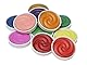 JOLLY TwinTabs Deckfarbkasten, 24 Farben inkl. 2 Pinsel & Deckweiß, Malpalettenfunktion, Click-Technik, Ideal für Schule und Hobby