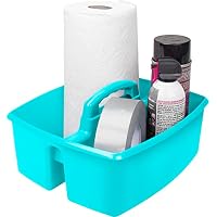 Storex Industries Teal Large Storage Caddy (13" x 11" x 6.375")