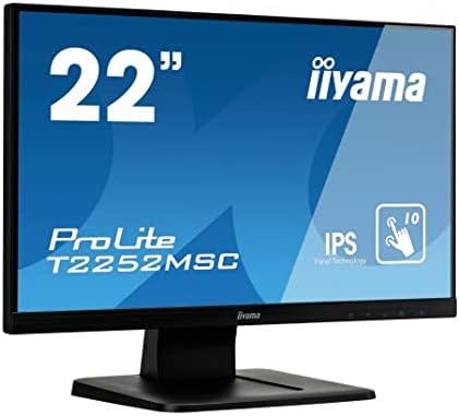 iiyama T2252MSC-B1 22" Black, IPS, Full HD, Projective Capacitive 10pt touch, HDMI, Display Port
