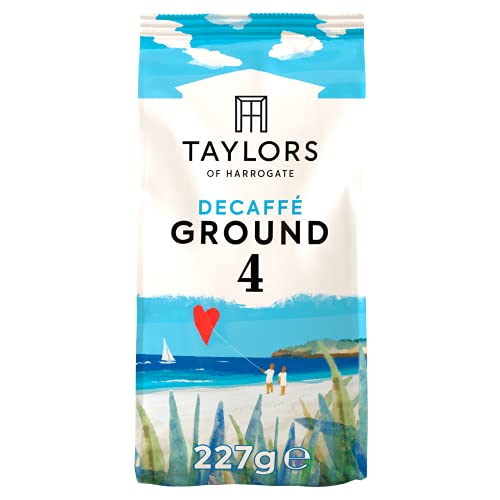 Taylors of Harrogate Decaffé Ground Coffee, 227 g (Pack of 6)