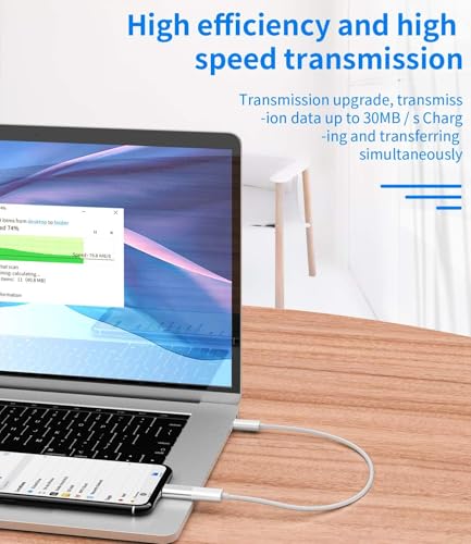 Image of C & E- Type C Female to Lightning Male Multi Colour Adapter for iPhone Connector Extender Convertor [10 Pack] Compatible with iPhone 14 /13 /12 /11 /Mini /Pro /ProMax, SE /XS /XR /X /8 /7 /6 /Plus, iPad & Airp0ds