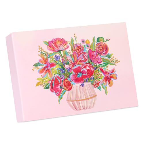 Image of Papyrus 14-Count All Occasion Blank Stationery Notes, Vase of Flowers