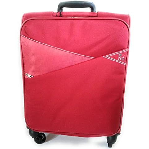 MODO by Roncato Large Spinner 77 cm Soft Shell 4 Wheels Thunder, 107/122 Lt - 77x50x30/34 cm, Lightweight, Expandable, Internal Organizer, Dust and Impact Resistant, Warranty 2 Years Cover