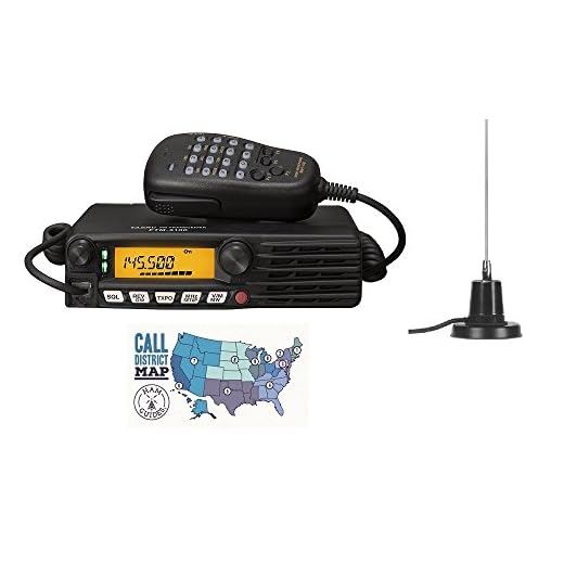 Yaesu FTM-3100R 2M Radio w/MFJ-1728B Mobile Antenna and Ham Guides ™ Pocket Reference Card Bundle!