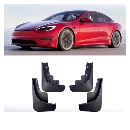 Guardabarros para Tesla Model S que protegen la carrocería de salpicaduras 2