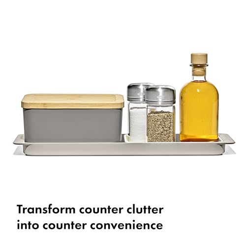 OXO 3-Piece Countertop Organizer Set, Kitchen Countertop Organizer - image 4