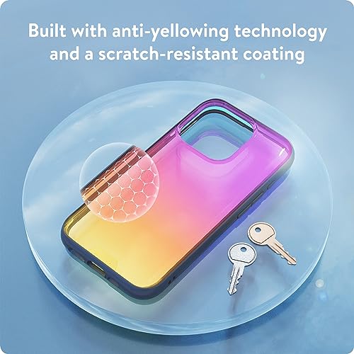 Mous Case Compatible with iPhone 15 Pro Clear - Clarity - Iridescent - Protective iPhone 15 Pro Case - Scratch Resistant Crystal Clear & Slim Design - Shockproof Phone Cover by Mous - Used condition - Image 5