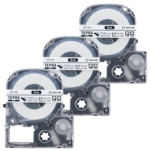 �L���O�W�� �y�����z �e�v��PRO�e�[�v�J�[�g���b�W �A�C�������x�� 12mm ��/������ 5m 3�Z�b�g SF12K �����ڂ�t��