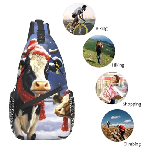 Bolso Cruzado para Hombre Bolsa de Pecho Sling Urbana miniatura 6