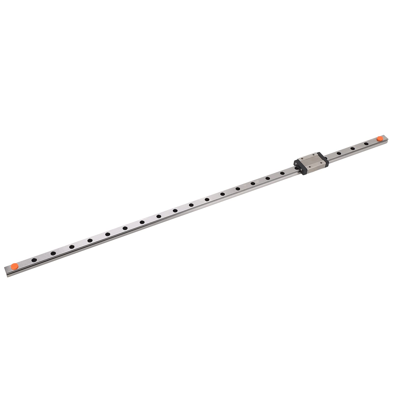 Guida Lineare, Guida Lineare 600 Mm MGN12H 600 1R Cuscinetto della Guida Scorrevole con Centraggio Automatico Posizionamento Preciso con Cursore, Guide di Movimento Lineare