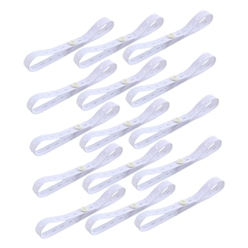 CIMAXIC Diaper Fixing Buckle 15pcs Infant Diaper Buckle Elastic for Comfortable Wear